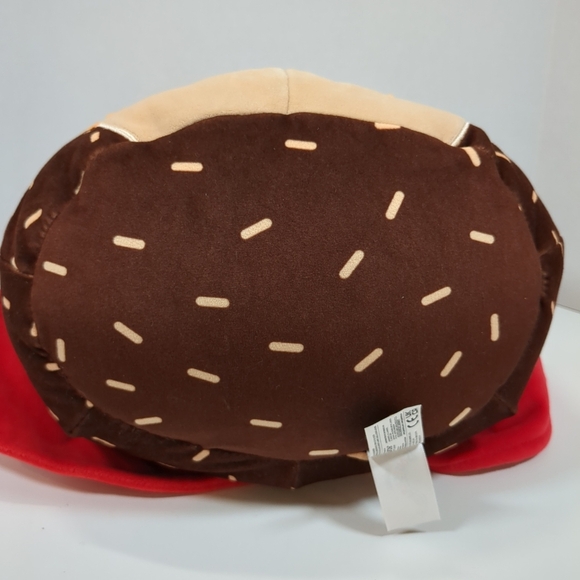 Squishmallows 12" Hans the Hedgehog Superhero costume NWT - Picture 7 of 7